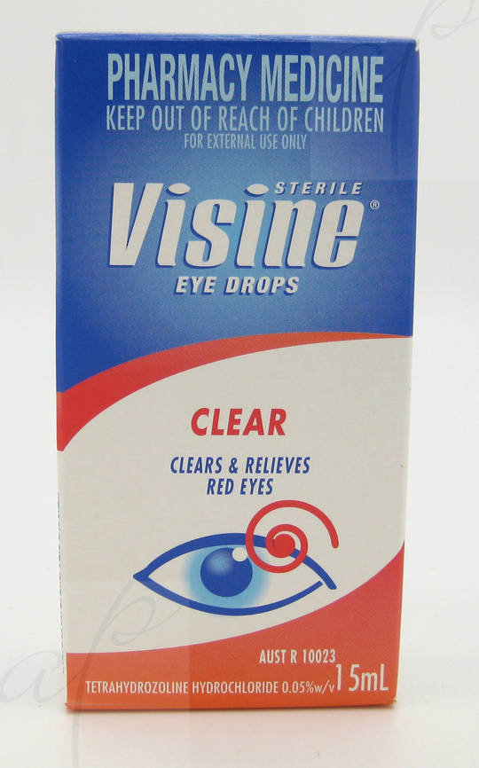 Visine Clear Eye Drops